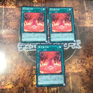 遊戯王★暴走魔法陣★ノーマル三枚★