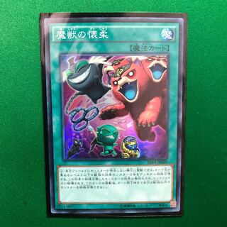 遊戯王　魔獣の懐柔　スーパー　1枚　まじゅうのかいじゅう