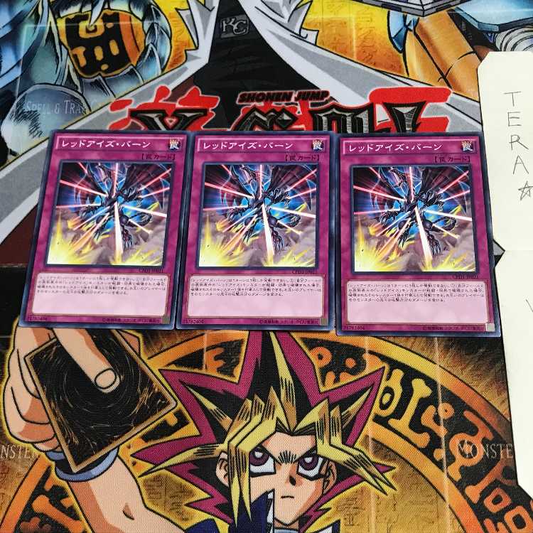 レッドアイズ・バーン CPD1 5 ノーマル 3枚セット てら