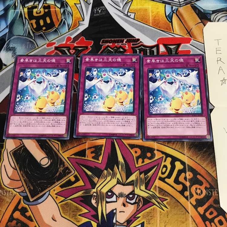 素早きは三文の徳 SOFU 3 ノーマル 3枚セット てら