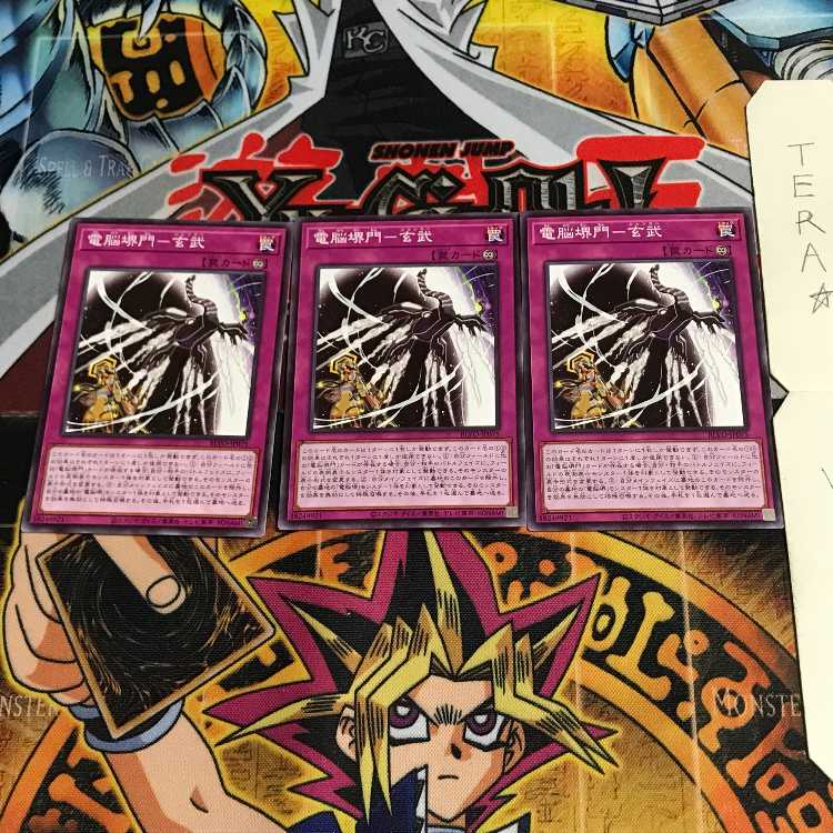 Dennou Sakaimon - Genbu BLVO 1 Normal 3-card set Tera