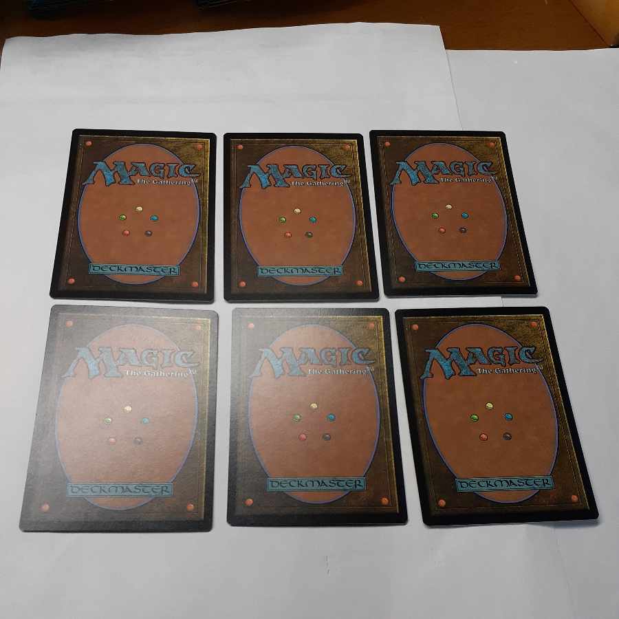 エラーカード6枚セット　error 6枚