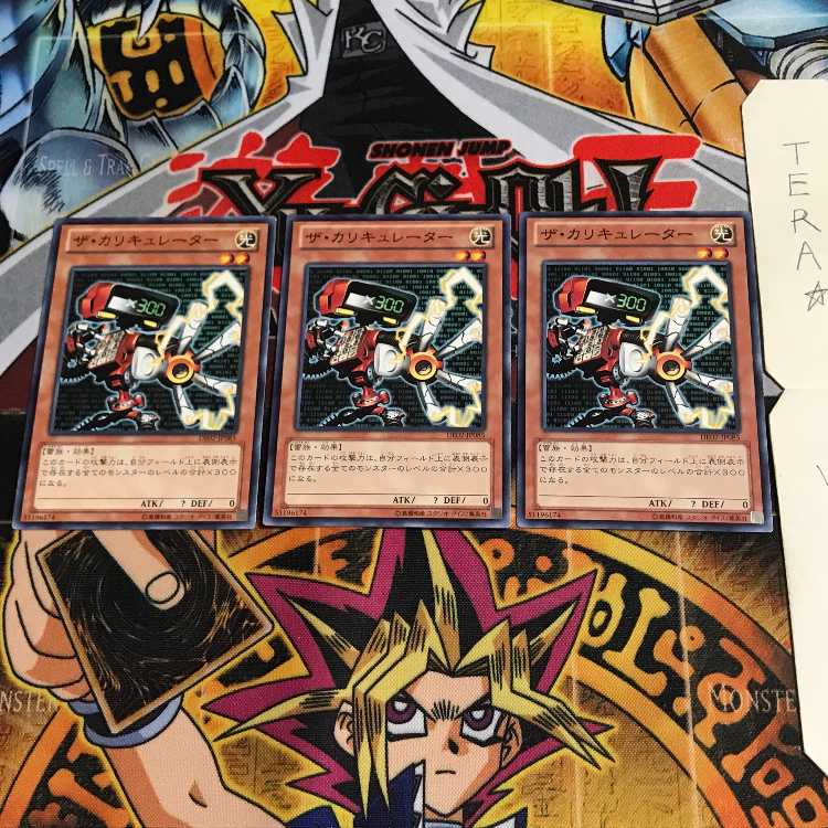 ザ・カリキュレーター DE02 1 ノーマル 3枚セット てら