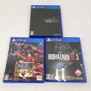 PS4 ソフト 3本セット