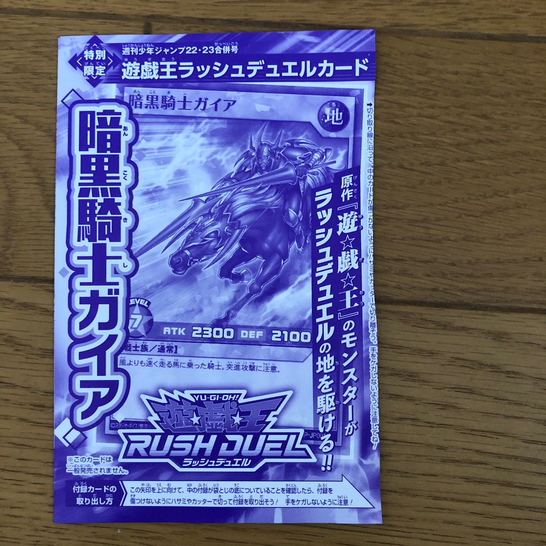 遊戯王 暗黒騎士ガイア