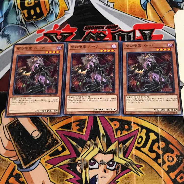 闇の精霊 ルーナ CHIM 1 ノーマル 3枚セット てら