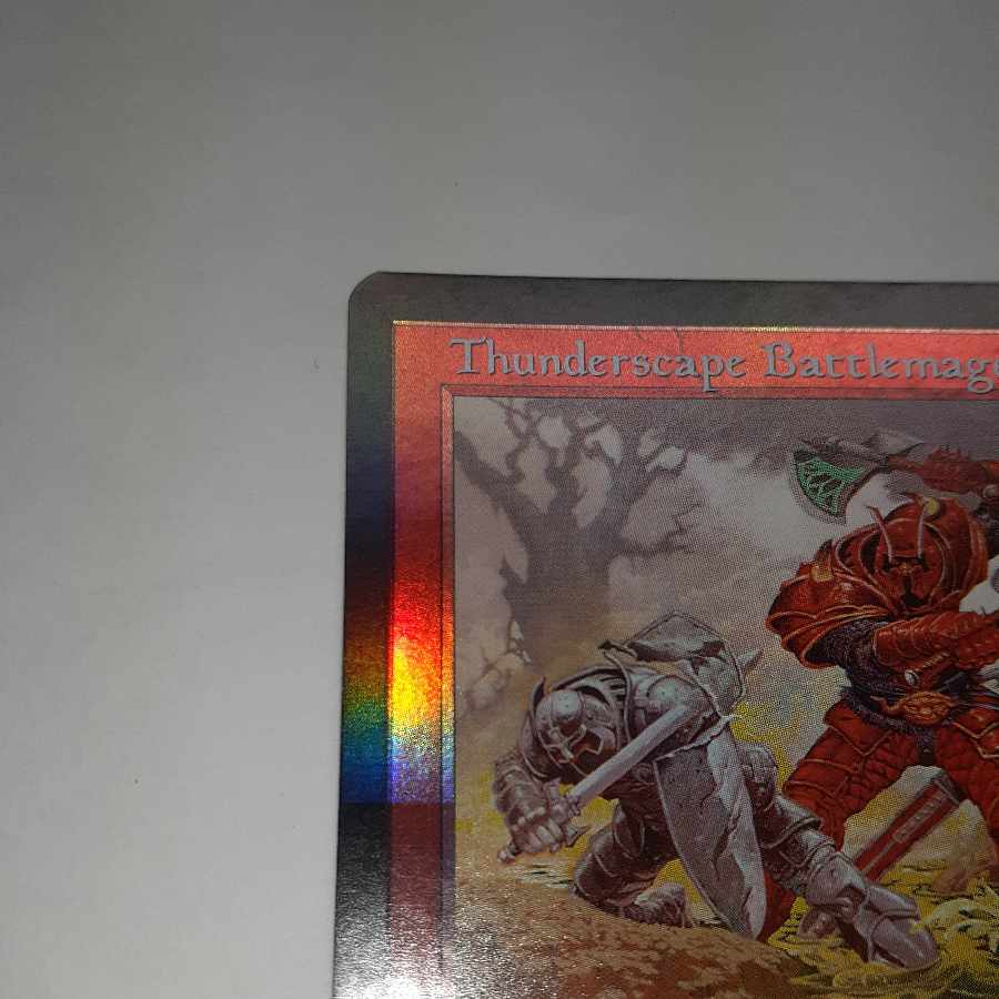 Error foil Thunderscape Battlemage error