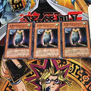 幸運を告げるフクロウ EE1 2 ノーマル 3枚セット てら