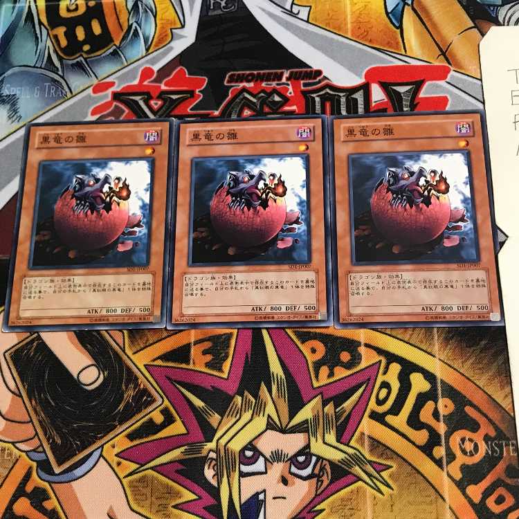 黒竜の雛 SD1 1 ノーマル 3枚セット てら