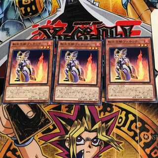 転生炎獣フェネック DANE 1 ノーマル 3枚セット てら