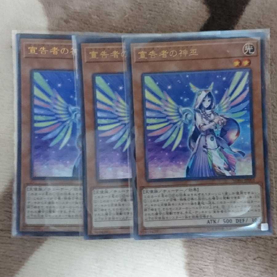 宣告者の神巫 3枚