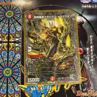 超神羅星アポロヌス・ドラゲリオン(銀トレジャー) SR TR3/TR9の