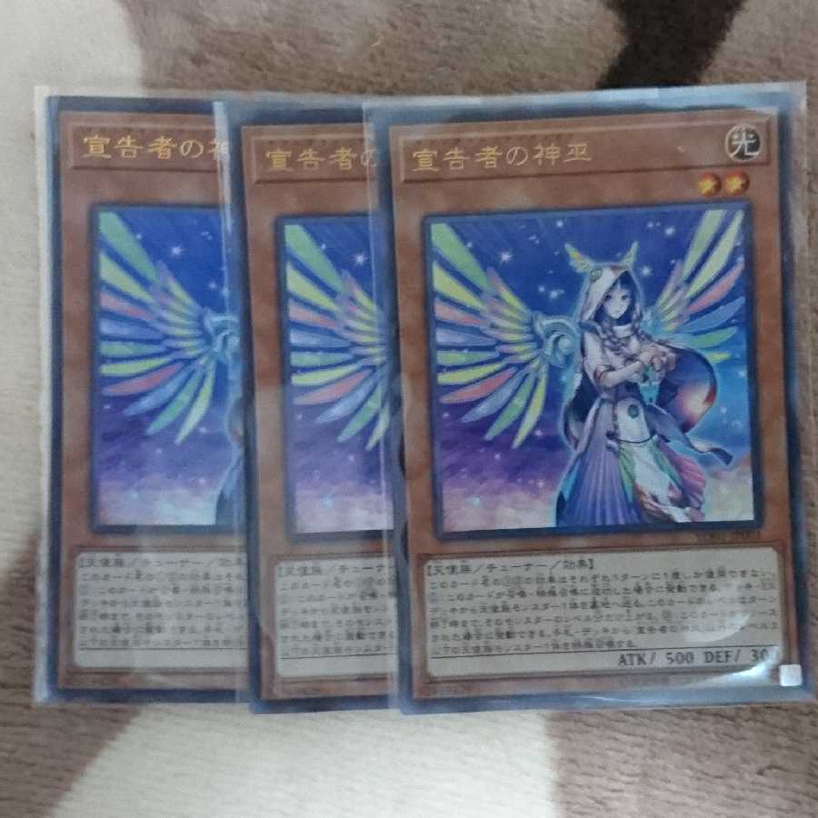 宣告者の神巫 3枚