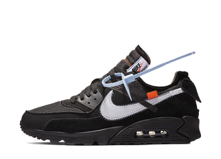 オフホワイト×ナイキ エアマックス90 "ブラック/コーン" 27cm