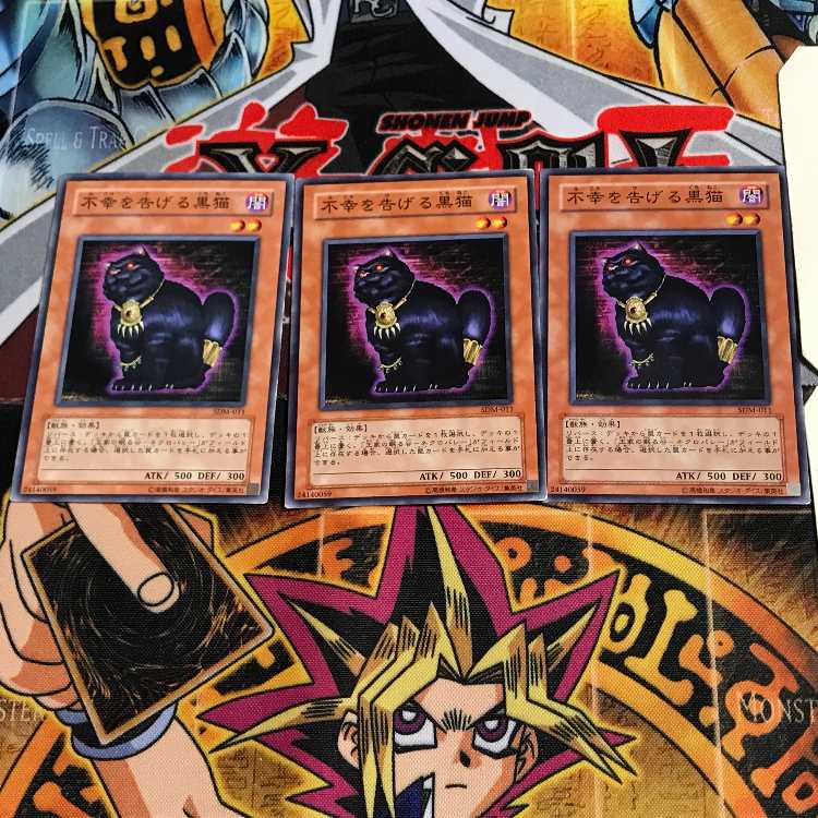 不幸を告げる黒猫 SDM 2 ノーマル 3枚セット てら