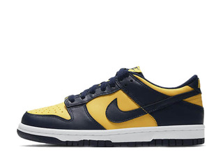 Nike Dunk Low Retro "Michigan" Varsity Maize/Midnight Navy-White 29cm