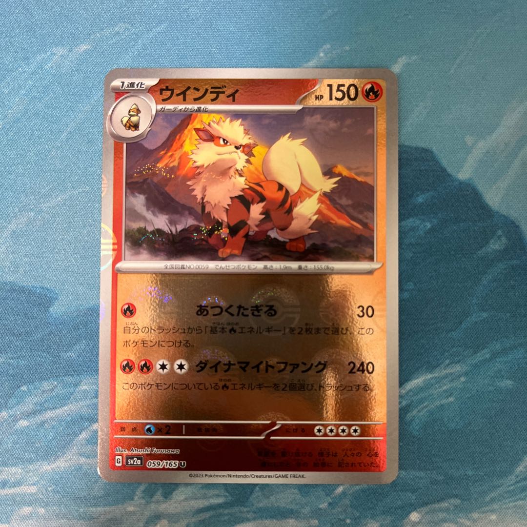 Pokeka Arcanine (Poke Ball pattern/mirror)