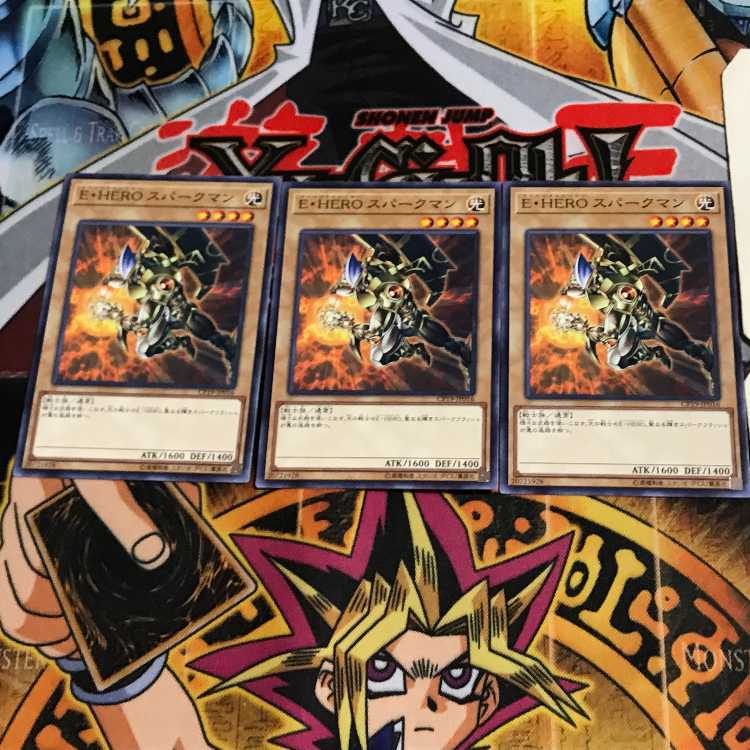 E・HERO スパークマン CP19 7 ノーマル 3枚セット てら