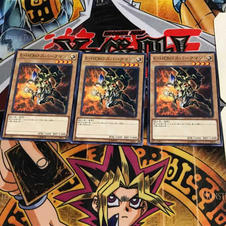 E・HERO スパークマン CP19 10 ノーマル 3枚セット てら