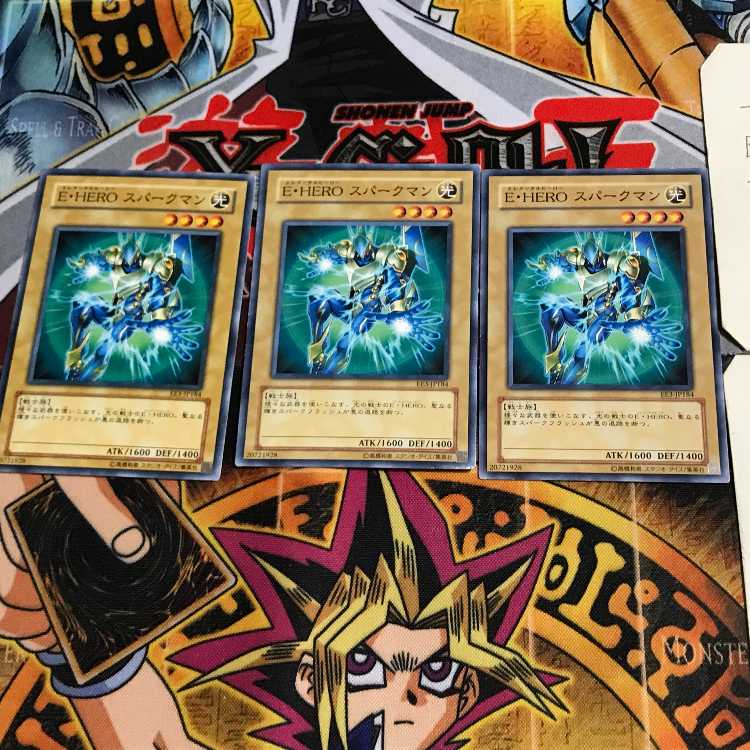 Elemental HERO Sparkman EE3 1 Normal Set of 3 Tera