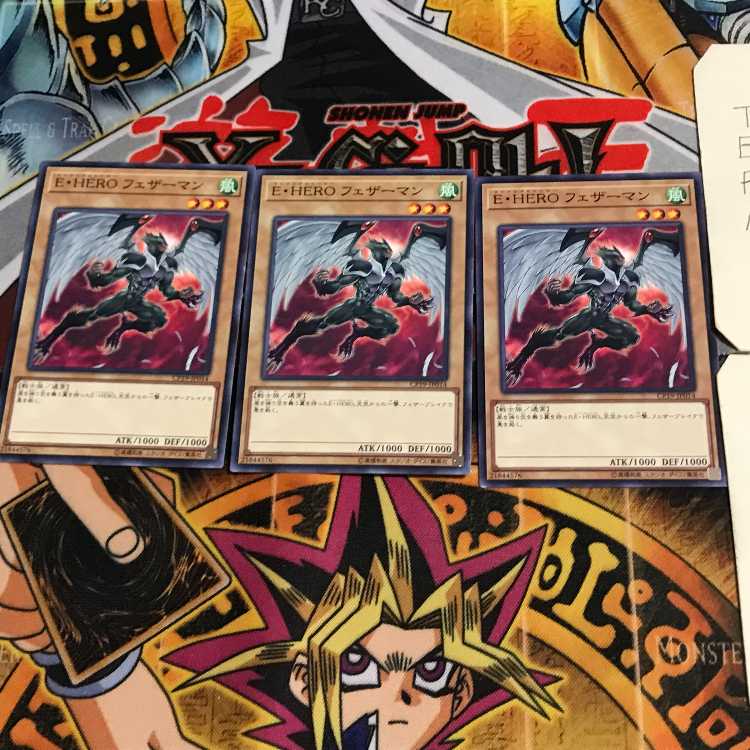 E・HERO フェザーマン CP19 5 ノーマル 3枚セット てら