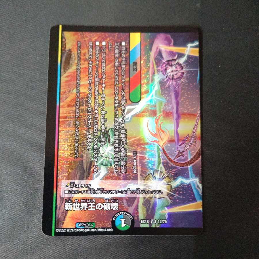 Destruction of the New World King|New World Order (lower) VR 12/75