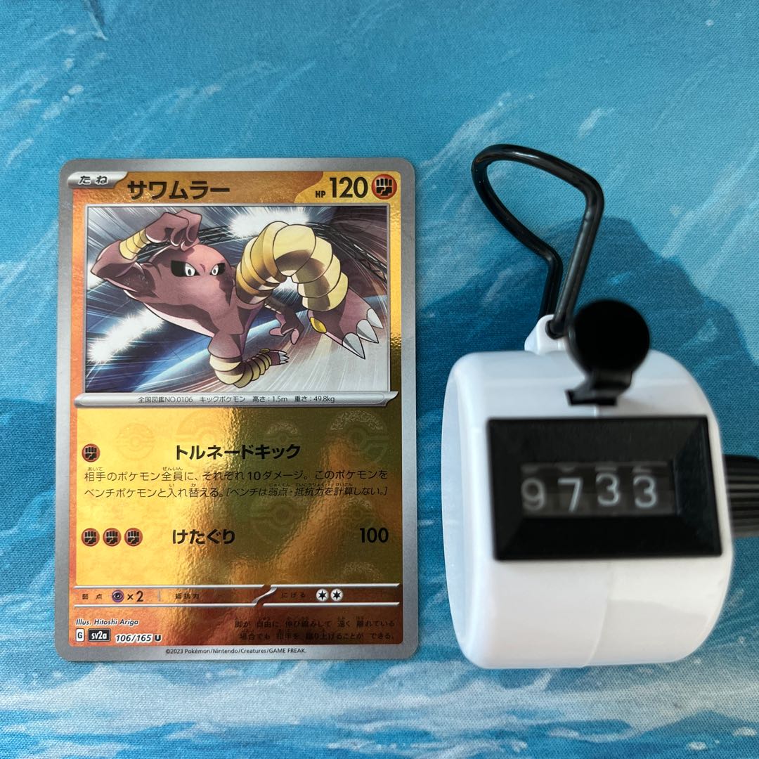 Pokeka Hitmonlee (Poke Ball pattern/mirror)