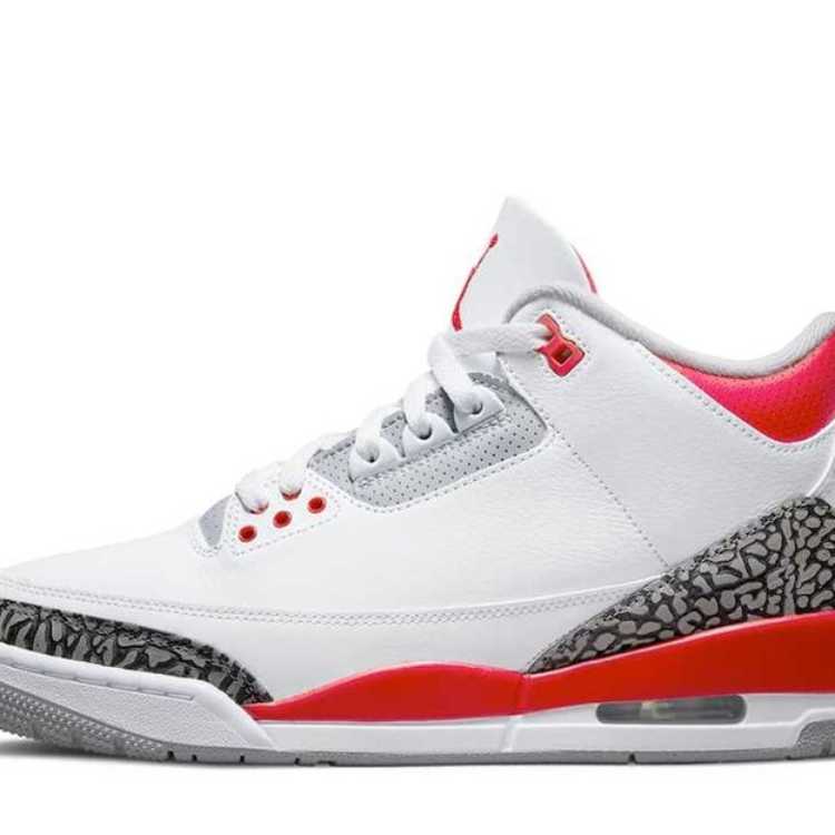 Nike Air Jordan 3 Retro OG "Fire Red" (2022) 28cm