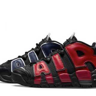 Nike Air More Uptempo '96 "Black and University Red" 27.5cm