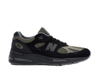 Stone Island × New Balance 991V2 "Black / Olive" 26.5cm