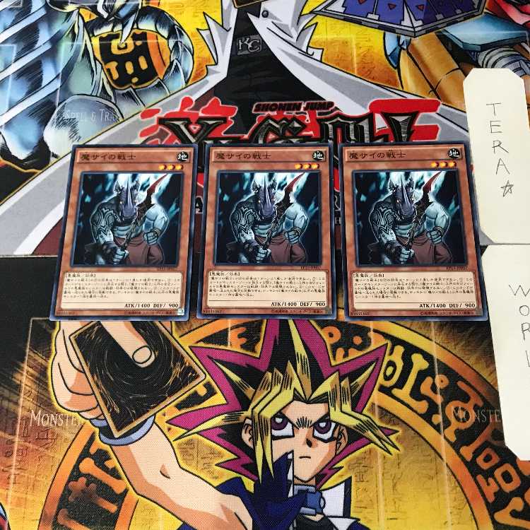 Fiendish Rhino Warrior 7 Normal, set of 3 Tera.