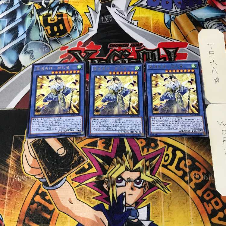 霊魂鳥神-彦孔雀- 3 レア 3枚セット てら