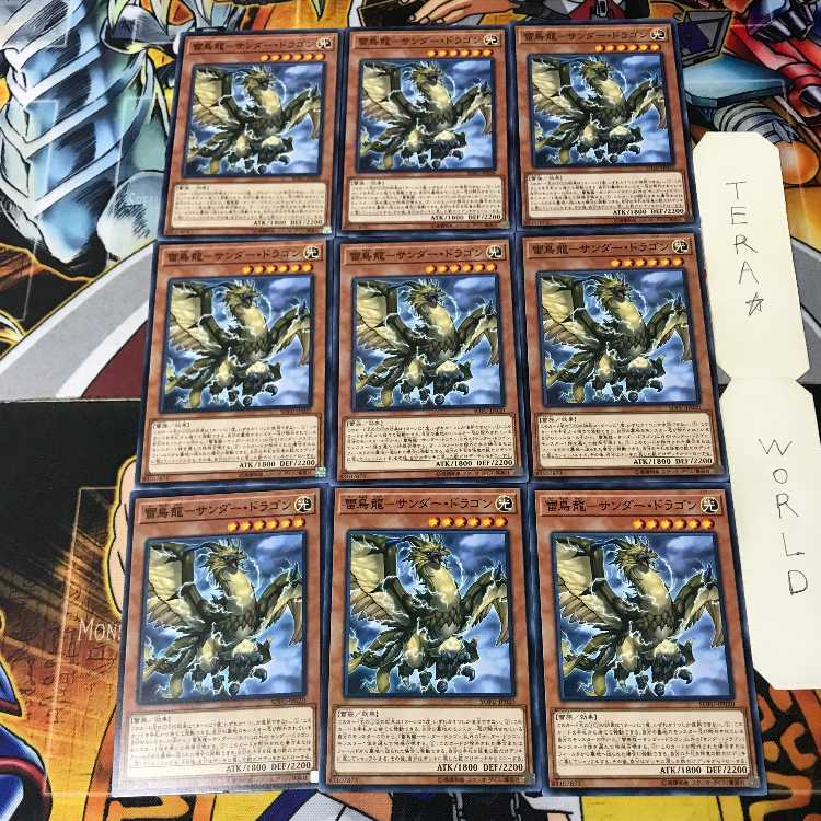 雷鳥龍-サンダー・ドラゴン 5 ノーマル 9枚セット てら
