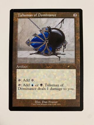 《威圧のタリスマン/Talisman of Dominance》[SLD]