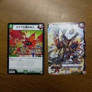 メイプル超もみ人1枚、夢のジョー星1枚