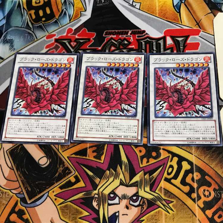 Black Rose Dragon GS05 5 Normal, set of 3 Tera
