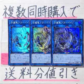 守護竜アガーペイン　スーパー×3枚　遊戯王