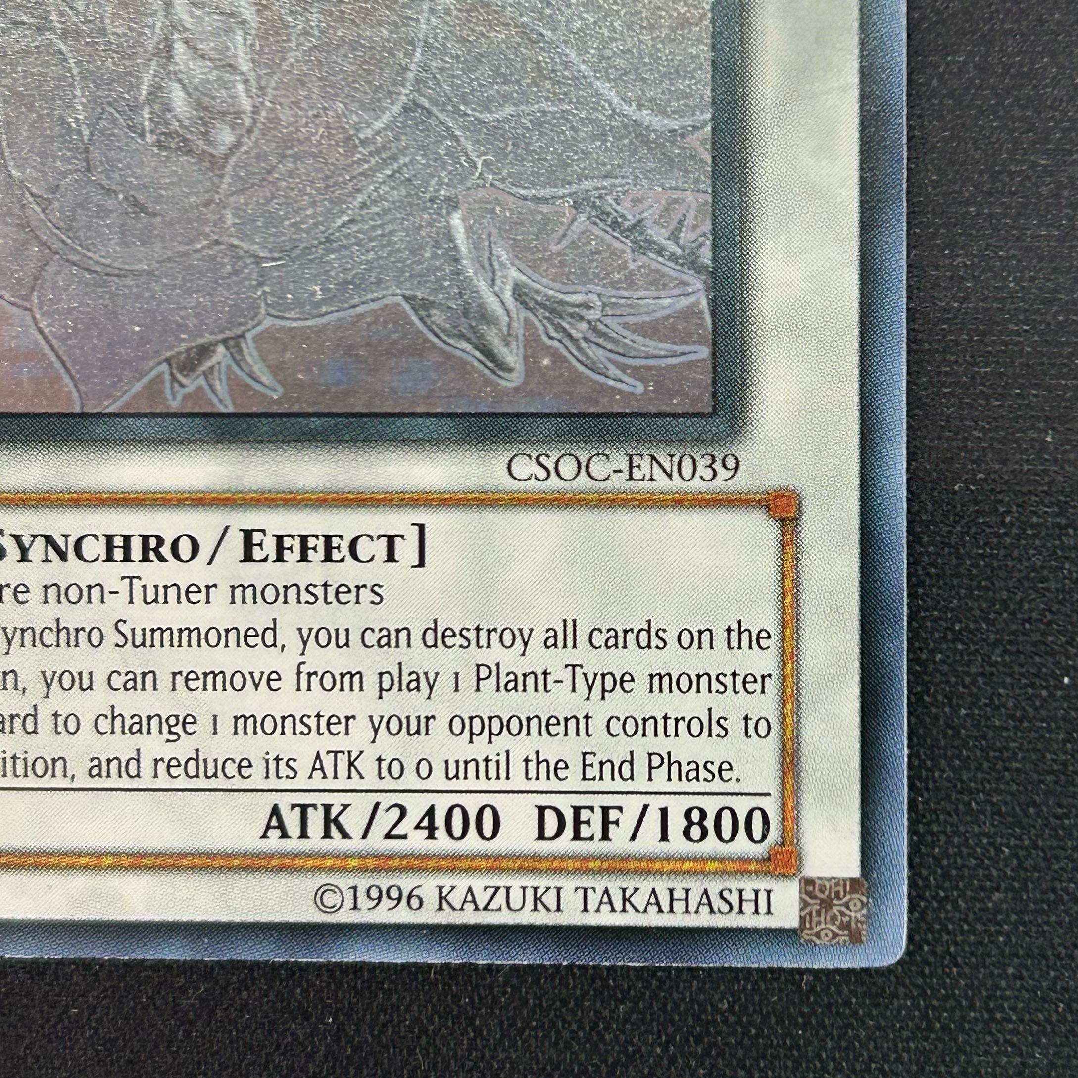 Yu-Gi-Oh! TCG Black Rose Dragon Haunter Rare Unlimited CSOC-EN039 English Version [37-1013-04M