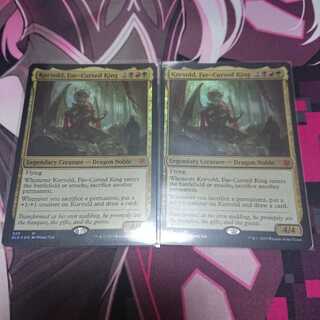 foil フェイに呪われた王、コルヴォルド 2枚