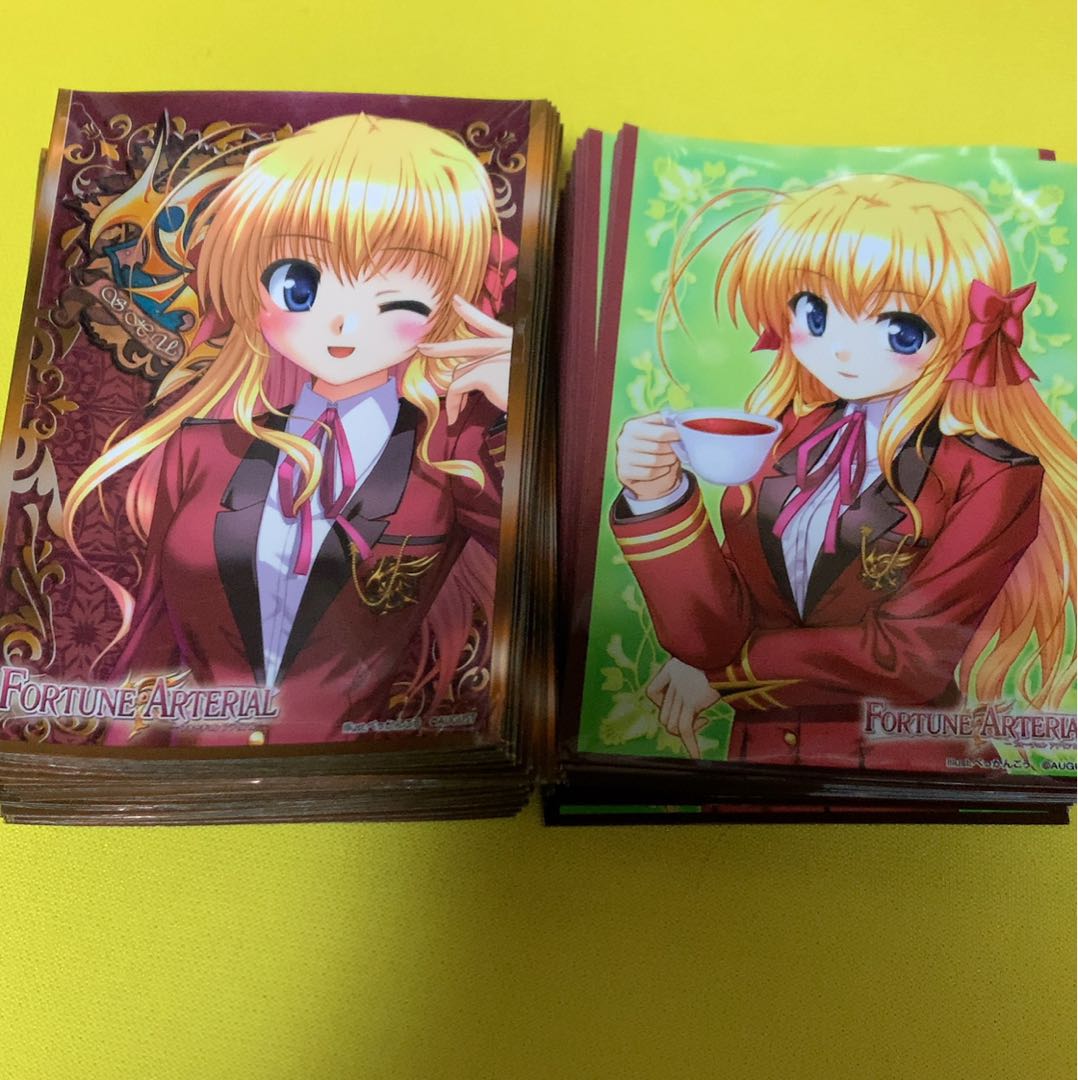 スリーブ40枚ずつ計80枚