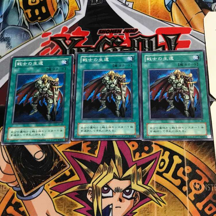 The Warrior Returning Alive SC 2nd period ver 6 normal, set of 3 Tera.