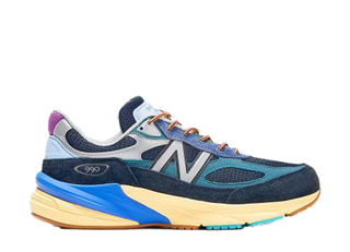 Action Bronson x New Balance 990V6 "Lapis Lazuli" Blue/Navy/Tan/Cream 23cm