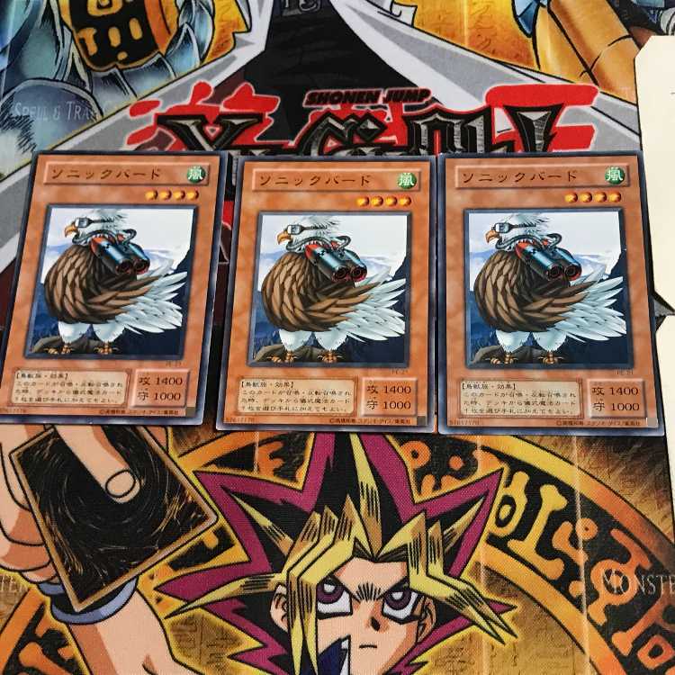 Sonic Bird PE 2nd period ver 5 normal, set of 3 Tera