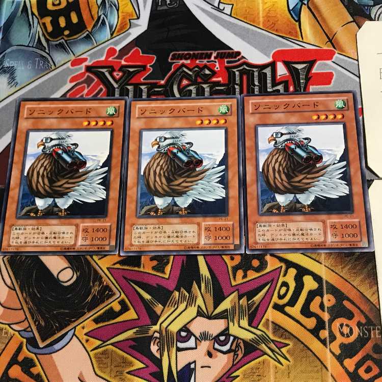 Sonic Bird PE 2nd period ver 8 normal, set of 3 Tera