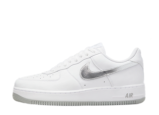 Nike Air Force 1 Low Color of the Month "Silver Swooshes" Metalic Silver/White 28.5cm