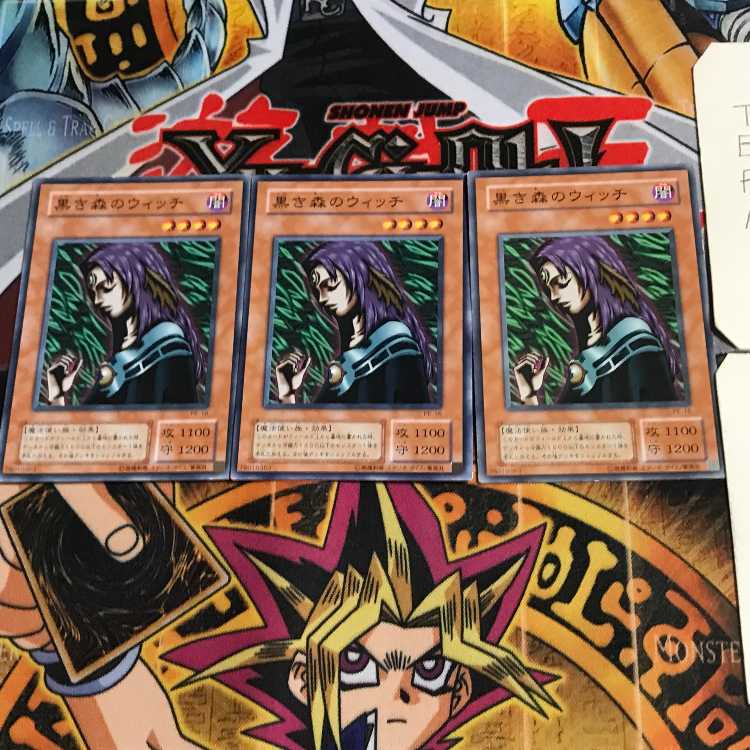 Witch of the Black Forest PE 2nd period ver 1 normal 3-card set Tera