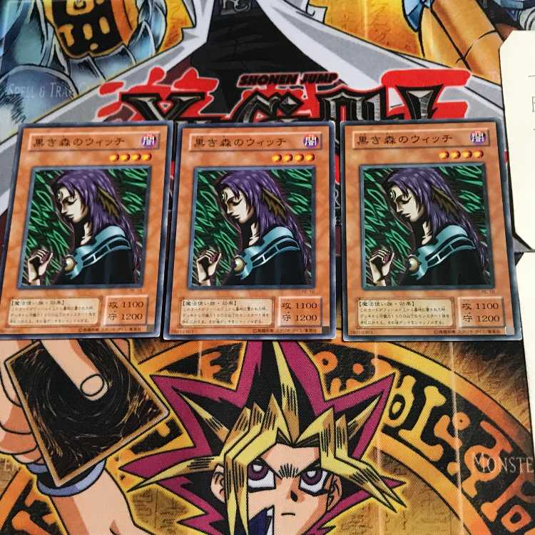 Witch of the Black Forest PE 2nd period ver 3 normal, set of 3 Tera