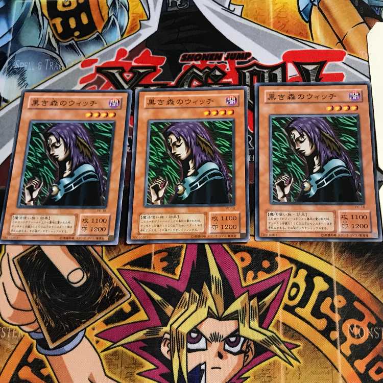 Witch of the Black Forest PE 2nd period ver 4 normal, set of 3 Tera