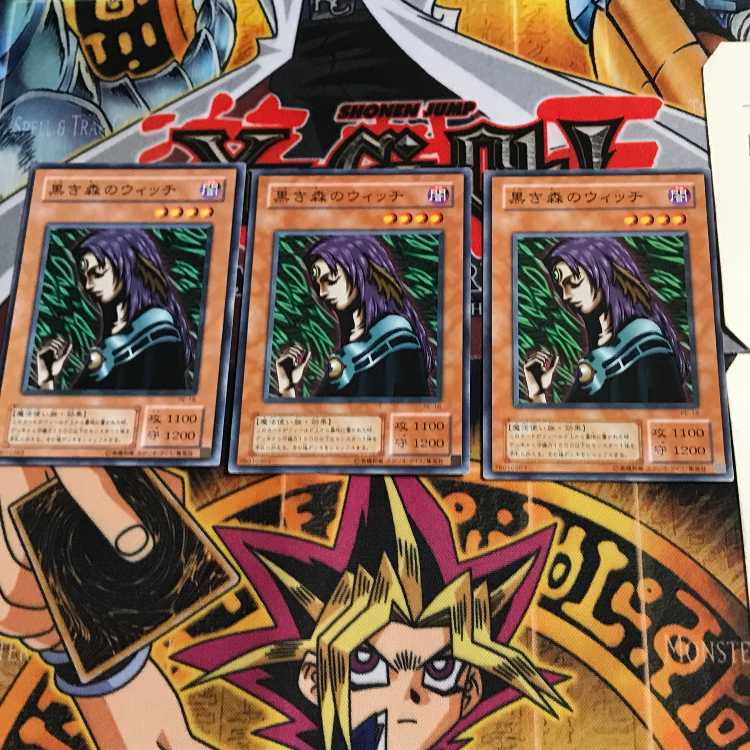 Witch of the Black Forest PE 2nd period ver 5 normal, set of 3 Tera