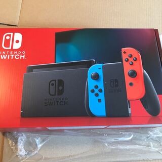 ニンテンドースイッチ　ネオンブルー　本体
